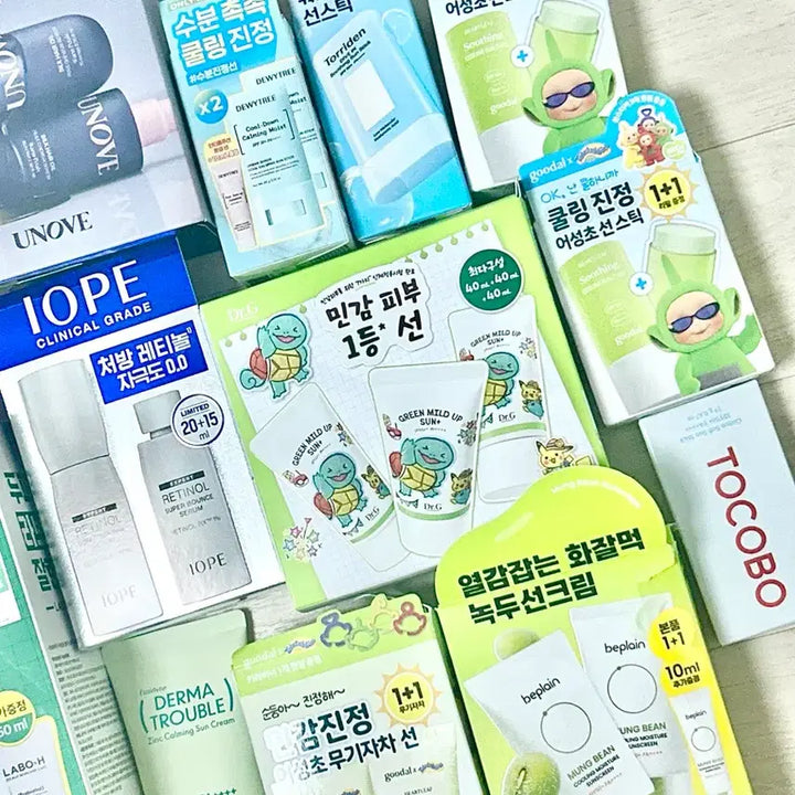 [BUNJANG] Allure Cosmetics Bundle: Sunscreen, Hair Essence, Sunstick / 새상품 기획  올영 화장품 선크림 어노브 헤어에센스 비플레인 선스틱 구달