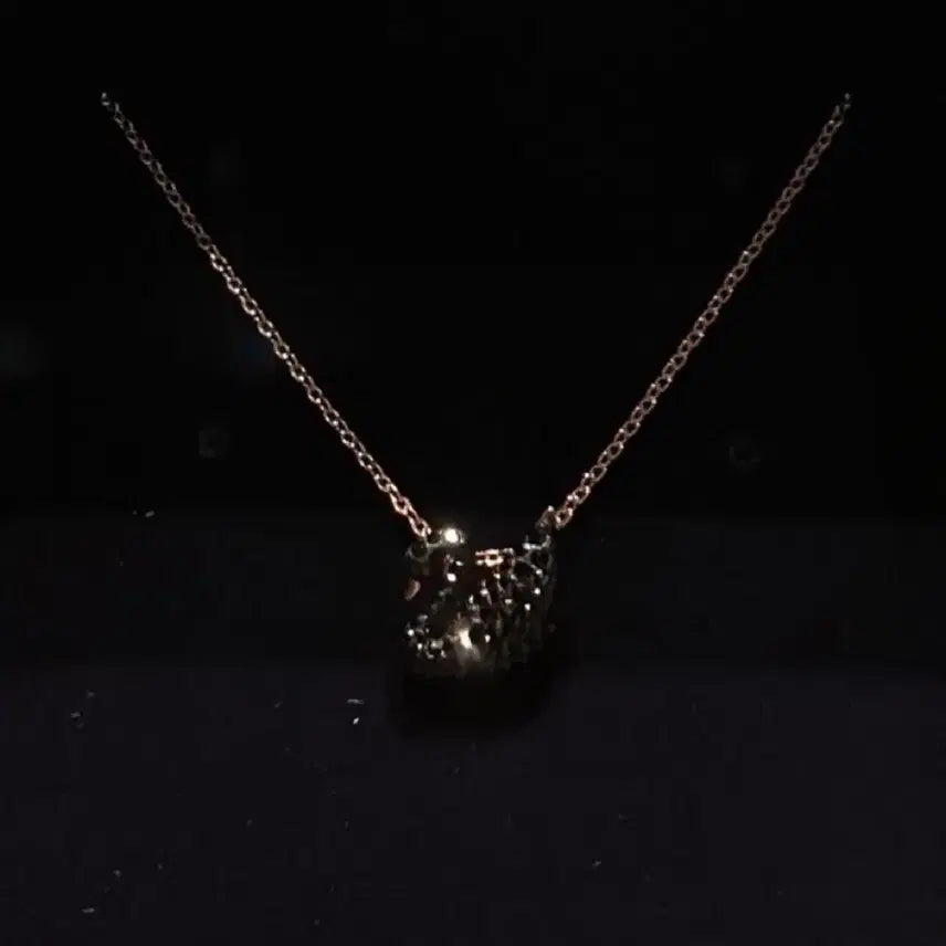 [BUNJANG] Swarovski Black Swan Necklace / 스와로브스키 블랙스완 목걸이