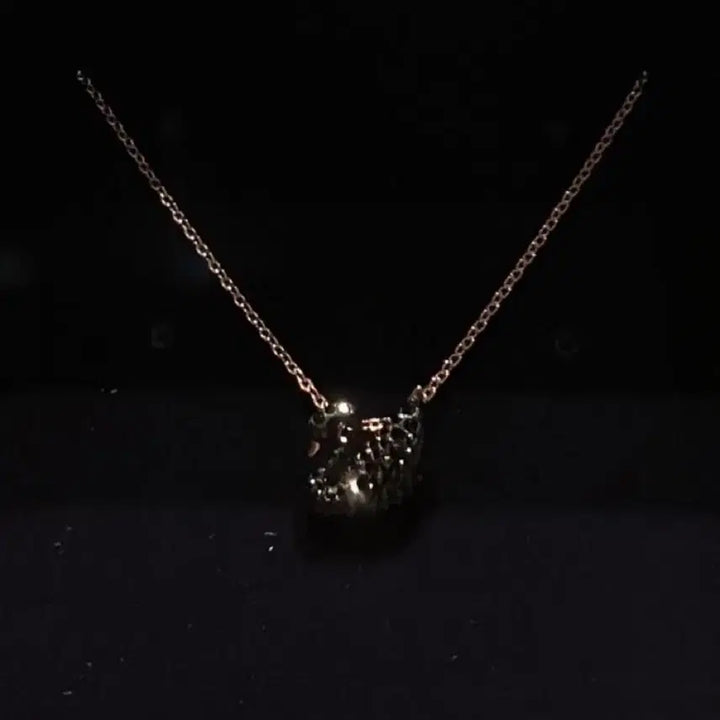[BUNJANG] Swarovski Black Swan Necklace / 스와로브스키 블랙스완 목걸이