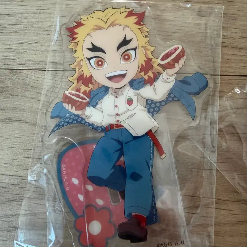 [BUNJANG] Demon Slayer Kyojuro Rengoku Strawberry Festival Acrylic Stand / 귀멸의 칼날 아크릴 스탠드 렌고쿠 쿄쥬로 딸기