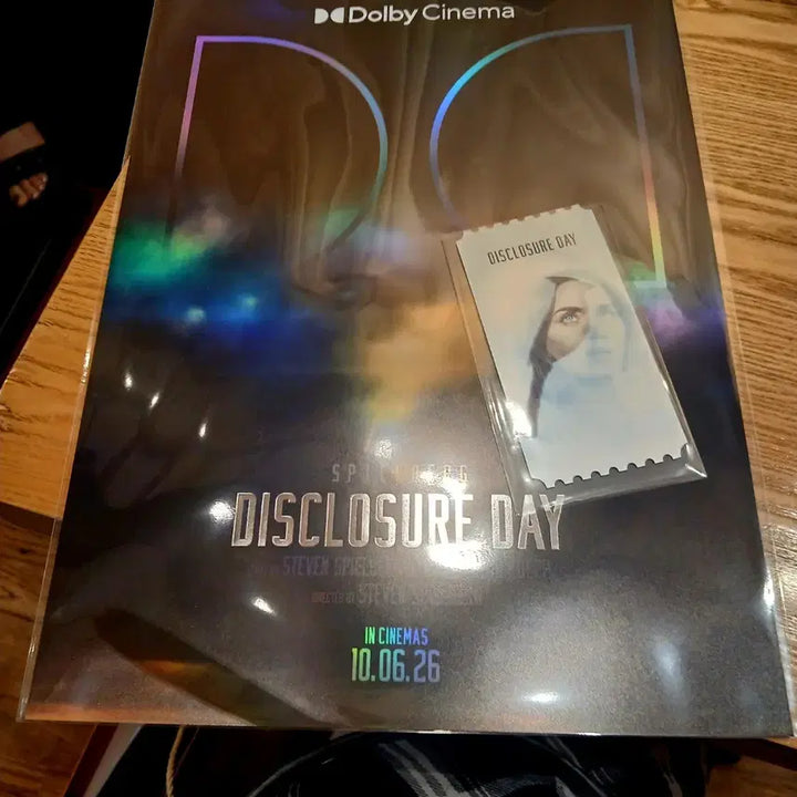 [BUNJANG] Disclosure Day Dolby Poster Set / (셋) 디스클로저 데이 특전 오티 돌비포스터