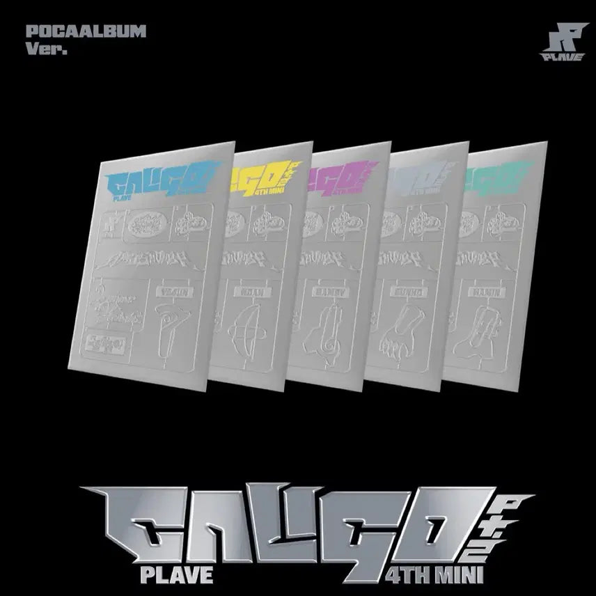 [BUNJANG] PLAVE Calligo Part 2 Photocard Album Bundle Set (5 Types, Sealed) / 미개봉) 플레이브 칼리고 파트투 포카앨범 5종 일괄 양도