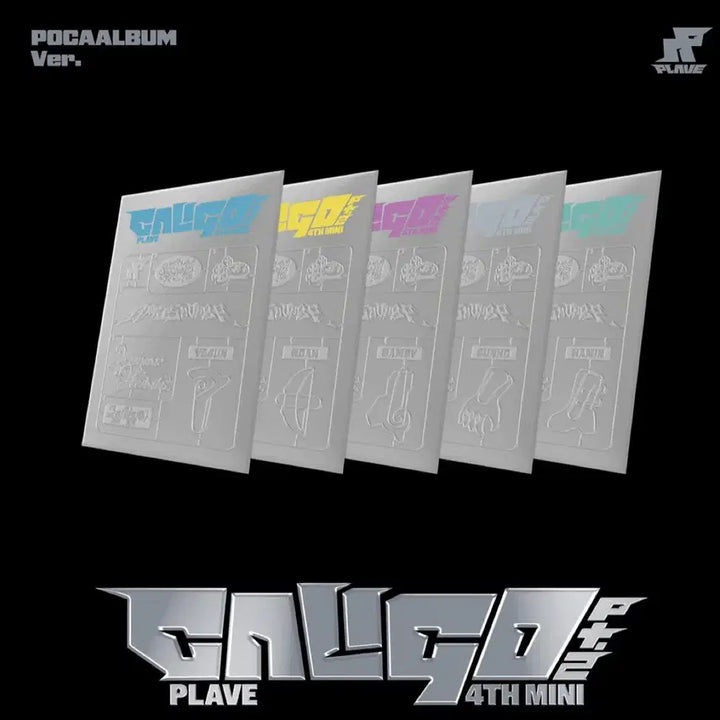 [BUNJANG] PLAVE Calligo Part 2 Photocard Album Bundle Set (5 Types, Sealed) / 미개봉) 플레이브 칼리고 파트투 포카앨범 5종 일괄 양도