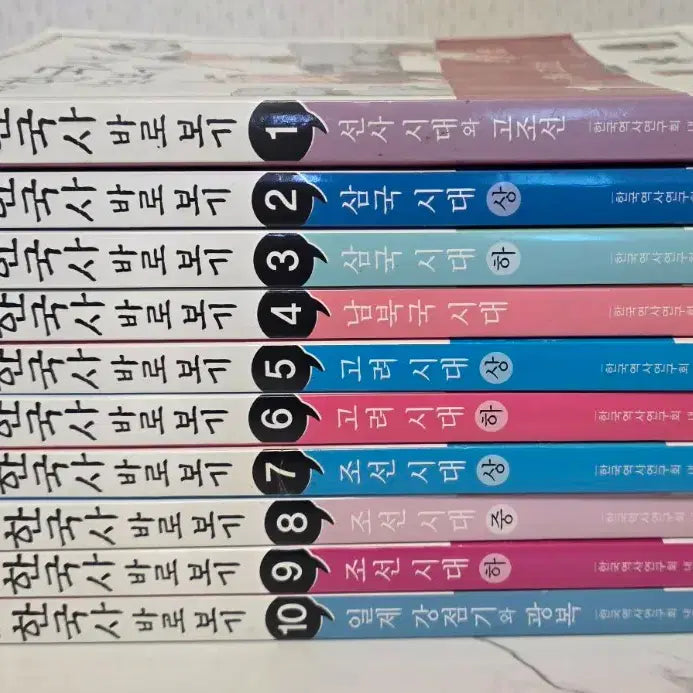 [SOLD OUT] 이현세 만화 한국사 바로 보기 전권 세트