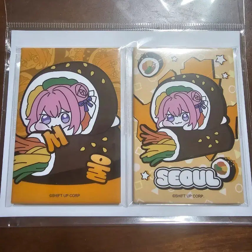 [BUNJANG] Nikke Seoul Defense Roadlong Magnet Set (2 Types) / 니케 서울 방어전  도로롱 마그넷 2종 세트 팝니다