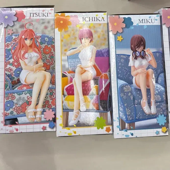 [BUNJANG] The Quintessential Quintuplets Figure Bundle Set (Unsealed Box) / (단순개봉) 5등분의 신부 피규어 일괄
