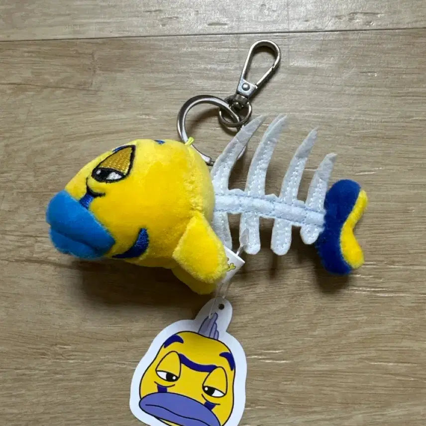 [BUNJANG] Dooly Gashigogi Plush Keychain / 둘리 가시고기 인형 키링