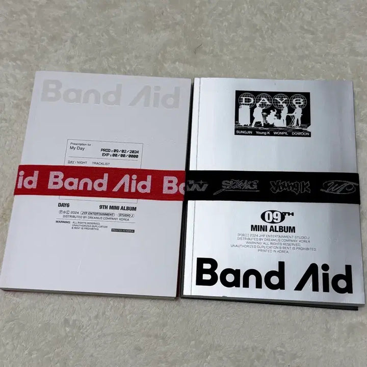 [BUNJANG] Day6 Band Aid Album Bundle Set / 데이식스 밴드에이드 앨범(도운위주)