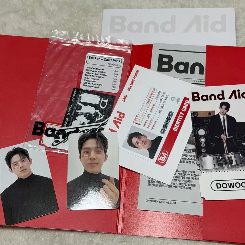 [BUNJANG] Day6 Band Aid Album Bundle Set / 데이식스 밴드에이드 앨범(도운위주)