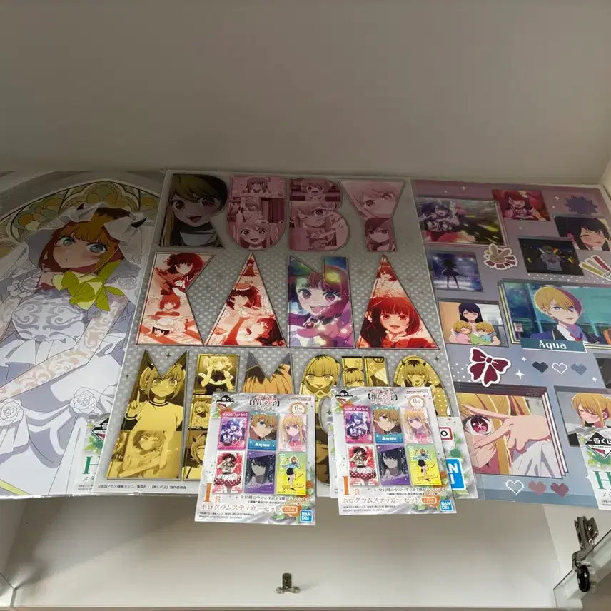 [BUNJANG] Oshi no Ko Poster Sticker Bundle Set / 최애의아이 포스터 스티커 일괄
