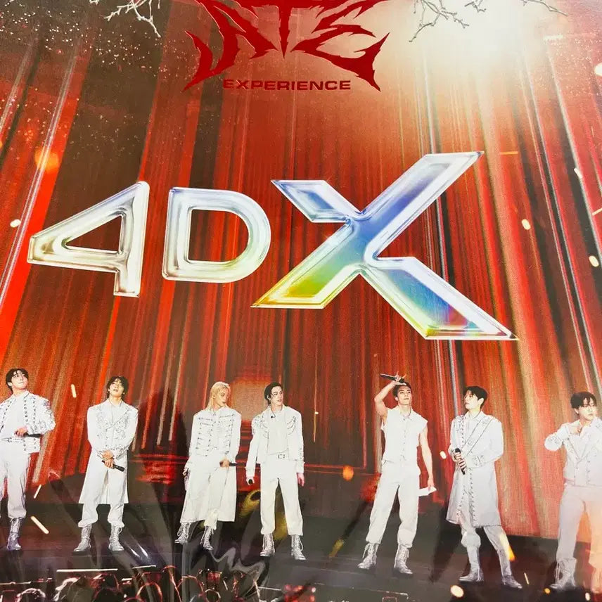 [BUNJANG] Stray Kids Dominate Experience Movie Poster 4DX / 스키즈 도미네이트 익스피리언스 영화 포스터 4DX