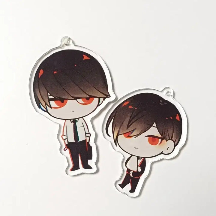 [BUNJANG] Ariasuke Ariake SD Acrylic Keyring Bundle Set / 일괄) 오오에 오오사키 아리아케 SD 아크릴 키링 제거
