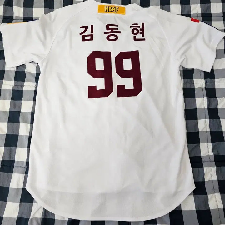[BUNJANG] Kiwoom Heroes 2023 Home Premium Uniform Kim Dong-hyun Marked (Size 100/L) / 키움 히어로즈 2023 홈 고급형 유니폼 김동현 마킹 (100 L)