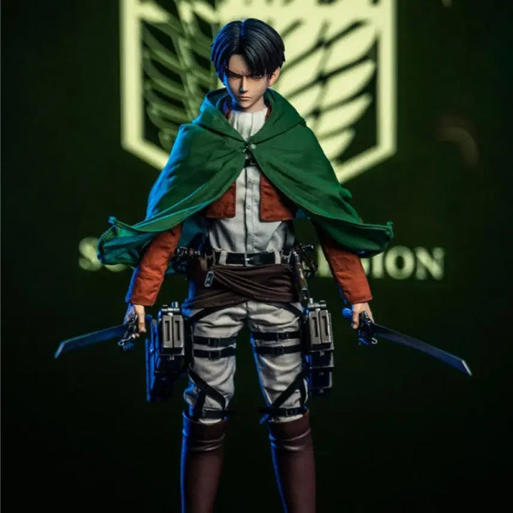 [BUNJANG] YiBo YB-R2013 Attack on Titan Levi Ackerman Deluxe Version 1/6 Scale Figure / YiBo YB-R2013 진격의 거인 아커만 리바이 디럭스 버전 1/6