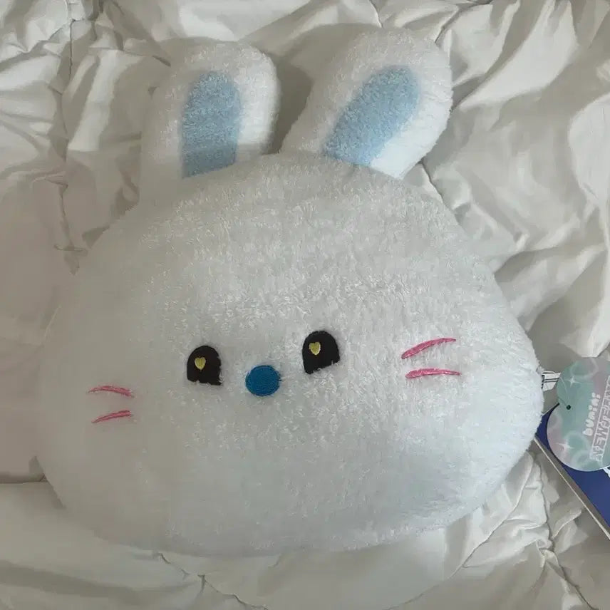 [BUNJANG] NewJeans ENHYPEN Bunny Face Cushion Haerin Unsealed / 급처) 뉴진스 엔제이지 버니니 페이스 쿠션 해린 양도