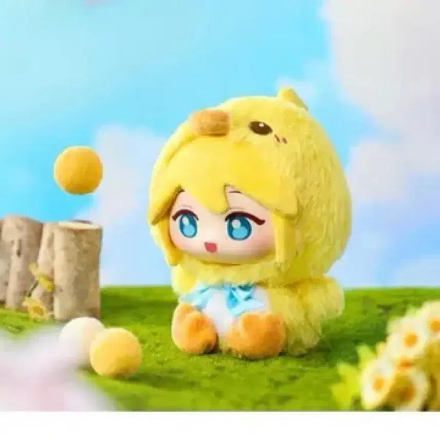 [BUNJANG] Vocaloid Kagamine Len Chick Plush Doll / Forest Cuties / 보컬로이드 카가미네 렌 병아리 인형/포레스트큐티즈 / 하츠네미쿠
