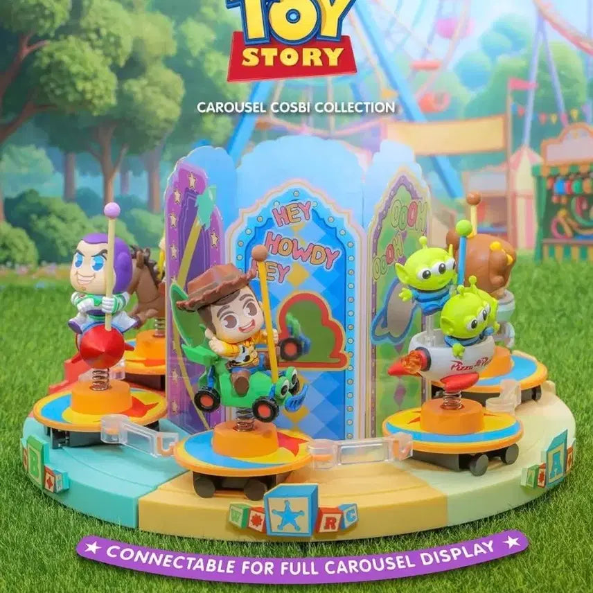 [BUNJANG] Disney Pixar Toy Story Carousel Woody Figure / 토이스토리 회전 목마 코스비(우디)