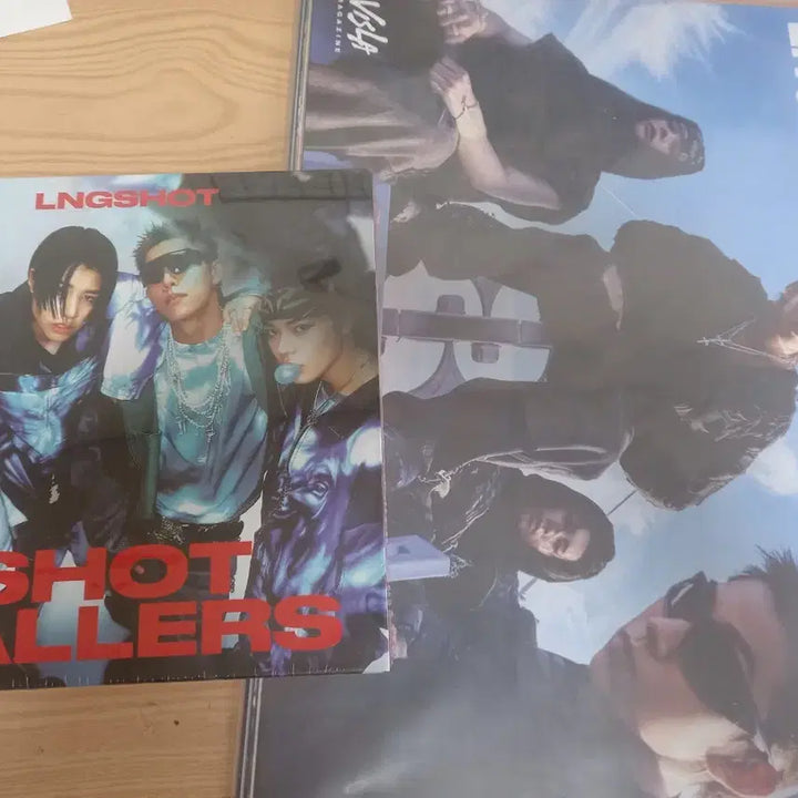 [BUNJANG] Longshot Magazine Unsealed Album / 롱샷 미개봉앨범 매거진  lngshot