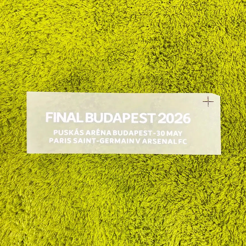 [SOLD OUT] 25-26 UEFA 챔스 아스날 결승 MDT 패치 축구 파이널 유니폼