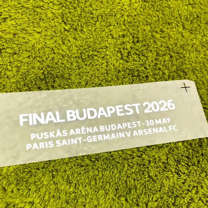[SOLD OUT] 25-26 UEFA 챔스 아스날 결승 MDT 패치 축구 파이널 유니폼