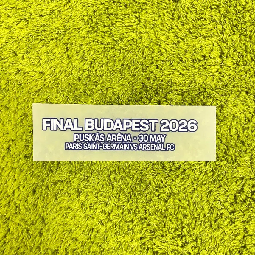 [SOLD OUT] 25-26 UEFA 챔스 파리생제르맹 결승 MDT 패치 축구 PSG 우승