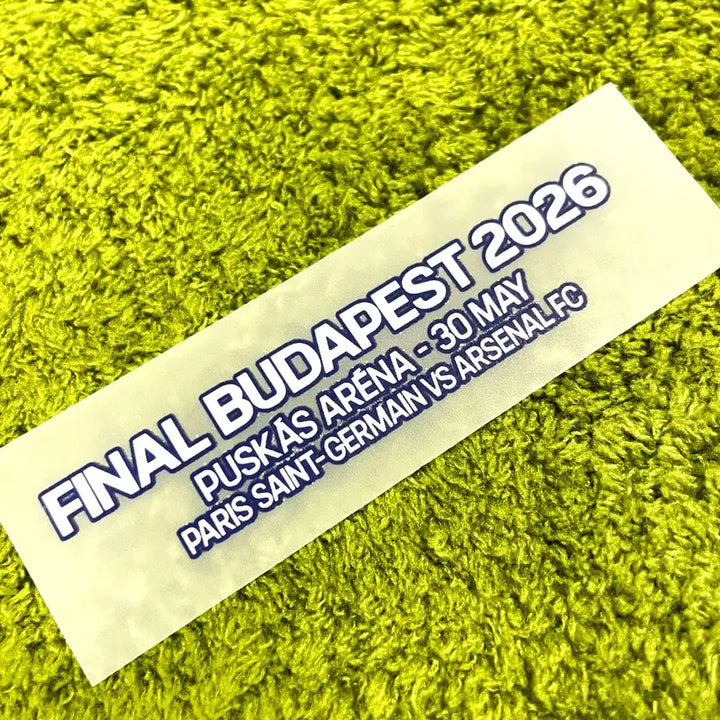 [SOLD OUT] 25-26 UEFA 챔스 파리생제르맹 결승 MDT 패치 축구 PSG 우승