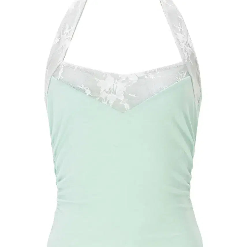 [BUNJANG] Please Follow Teresa Sleeveless Top (Mint) / 플리즈노팔로우 Teresa Sleeveless Top (Mint)