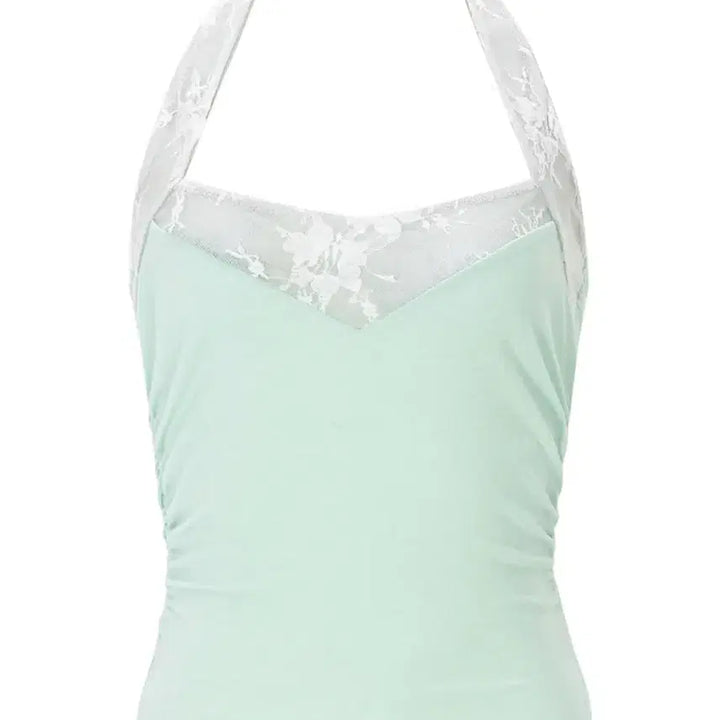 [BUNJANG] Please Follow Teresa Sleeveless Top (Mint) / 플리즈노팔로우 Teresa Sleeveless Top (Mint)
