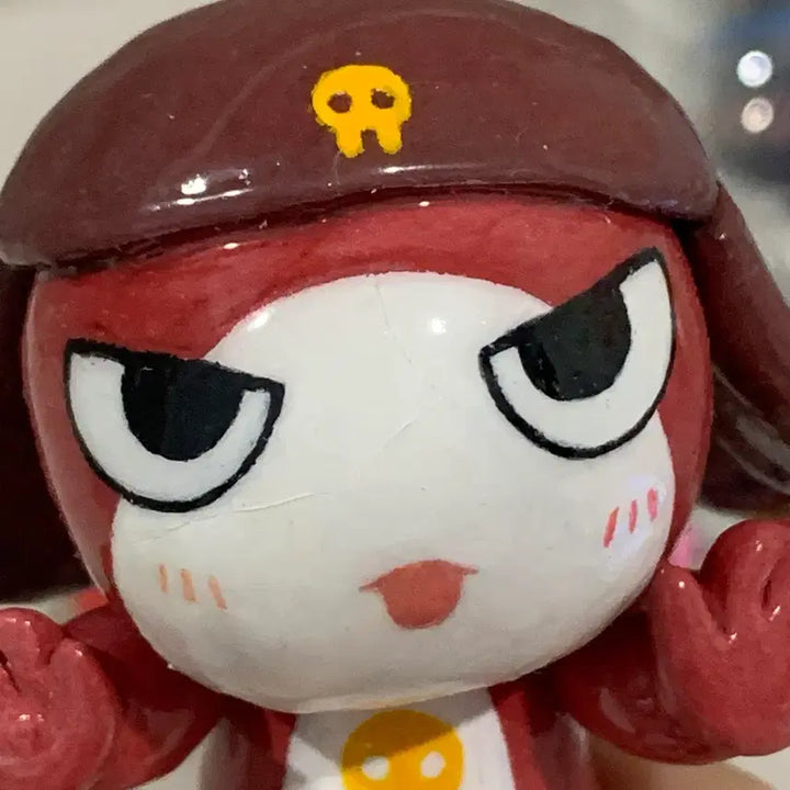 [BUNJANG] Keroro Gunsou Chibi Giroro Shampoo/Rinse Bottle and Toothbrush Holder Figure Set / 일괄))개구리중사 케로로 치비 기로로 샴푸 린스통 칫솔 클레이 피규어
