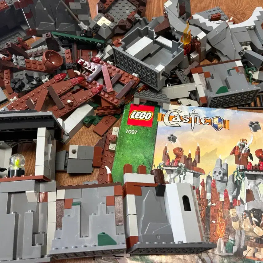 [BUNJANG] LEGO Castle 7097 Troll Mountain Fortress (Bulk) / 레고 캐슬 트롤의 산성 7097 벌크