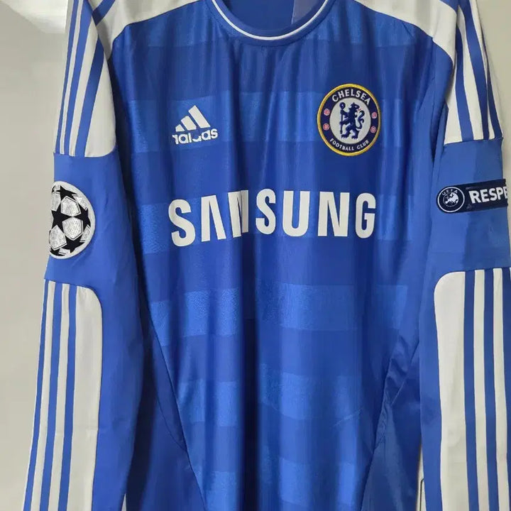 [BUNJANG] Chelsea FC 2011-2012 Player-Issued Long-Sleeve Didier Drogba Jersey / 11-12 첼시 지급용 긴팔 드록바