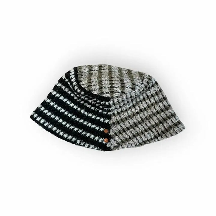 [SOLD OUT] 앤더슨벨 니트 버킷햇 블랙/베이지