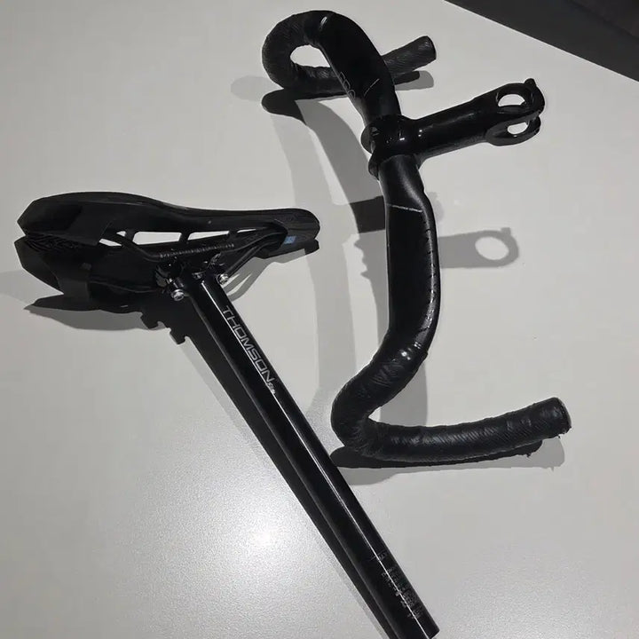 [BUNJANG] Shimano Pro Stealth Saddle, Thomson Elite Seatpost, Thomson 2-Bolt Stem / 탐슨 스템,싯포스트,시마노 프로 스텔스 안장