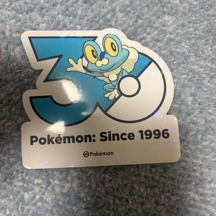 [BUNJANG] Pokemon 30th Anniversary Sticker Groudon / 포켓몬스티커 30주년 스티커 개구마르