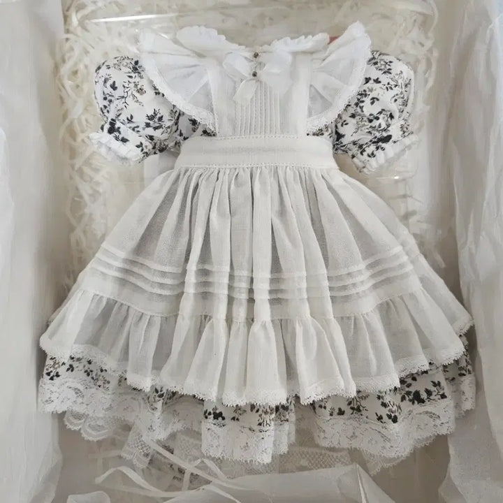 [BUNJANG] Arpej MSD Mary &amp; Dry Flower Dress Set / 아르페지 MSD 메리 앤 드라이플라워 판매 (bjd, 구체관절인형)