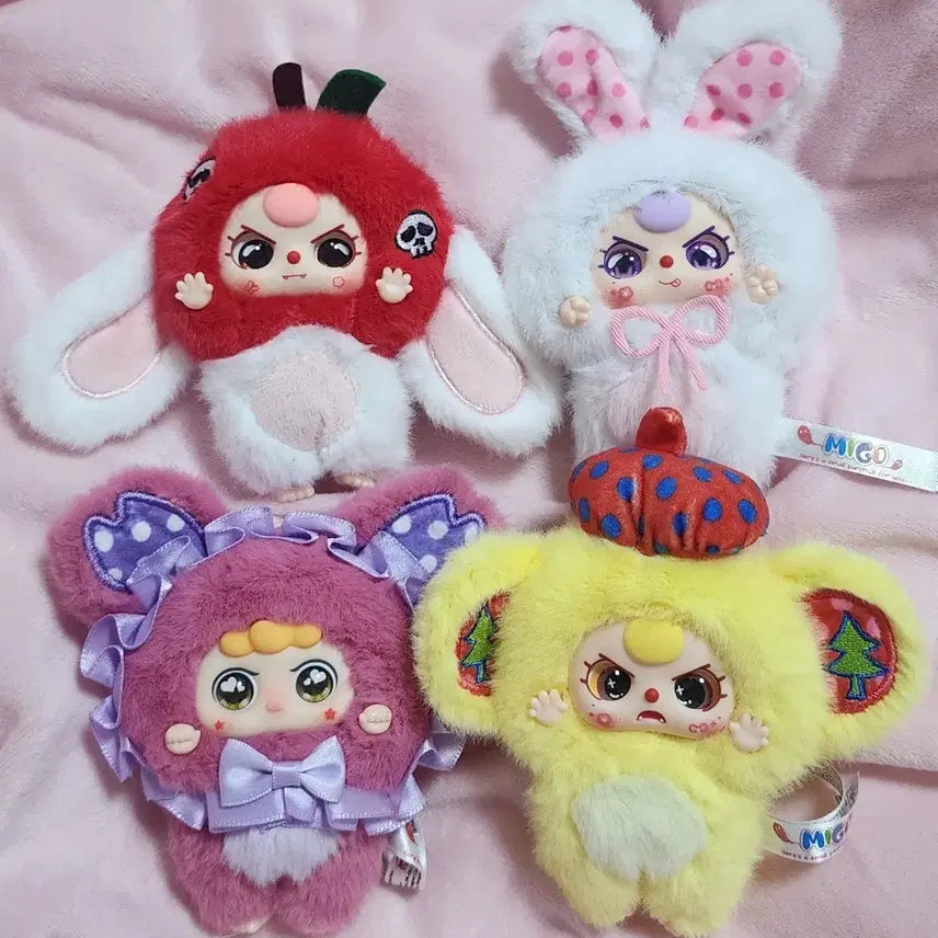 [BUNJANG] Baby3 Exchange Face Set Doll Bundle / 베이비쓰리 미고 이쁜얼굴 교체 4종 일괄