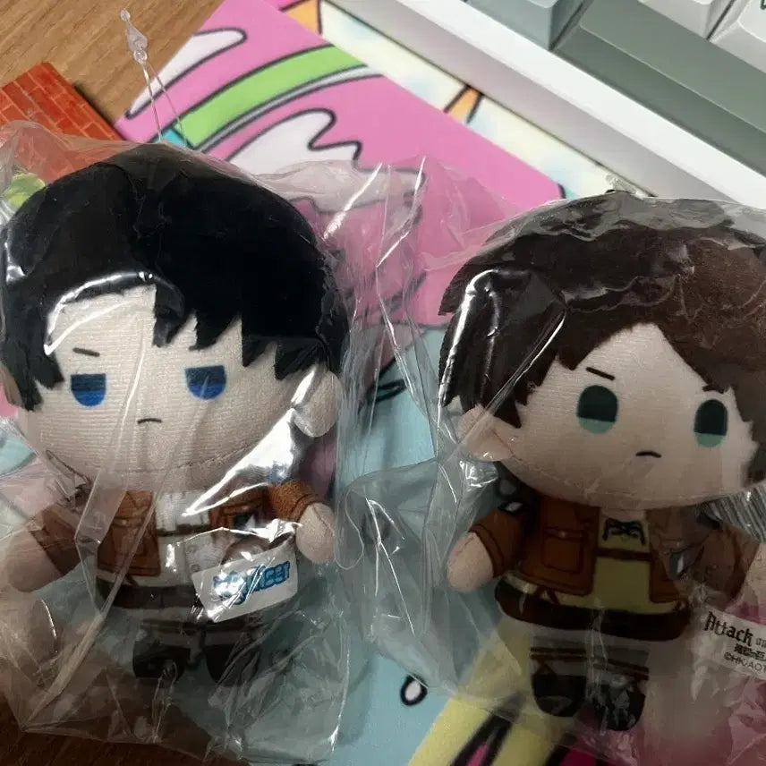 [BUNJANG] Nullset Attack on Titan Eren, Levi Bundle Set (Sealed) / Nullset 진격의거인 에렌, 리바이 미개봉 일괄