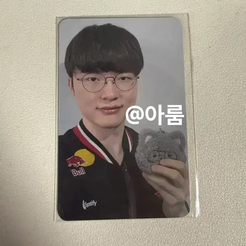 [BUNJANG] T1 Faker Animal Friends Pouch Photocard / 애니멀프렌즈 파우치 포카 페이커 팔아요(온 세상이 T1, 온세티