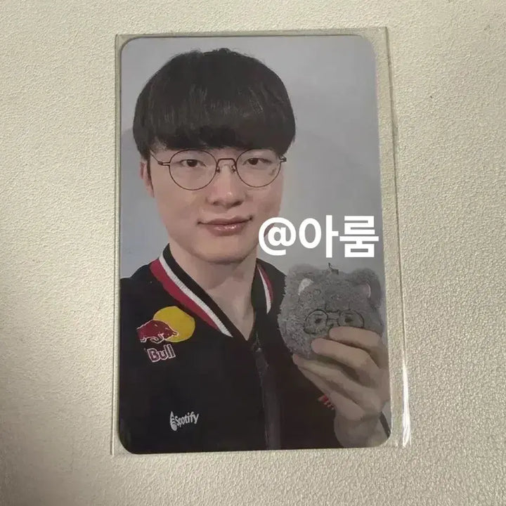 [BUNJANG] T1 Faker Animal Friends Pouch Photocard / 애니멀프렌즈 파우치 포카 페이커 팔아요(온 세상이 T1, 온세티