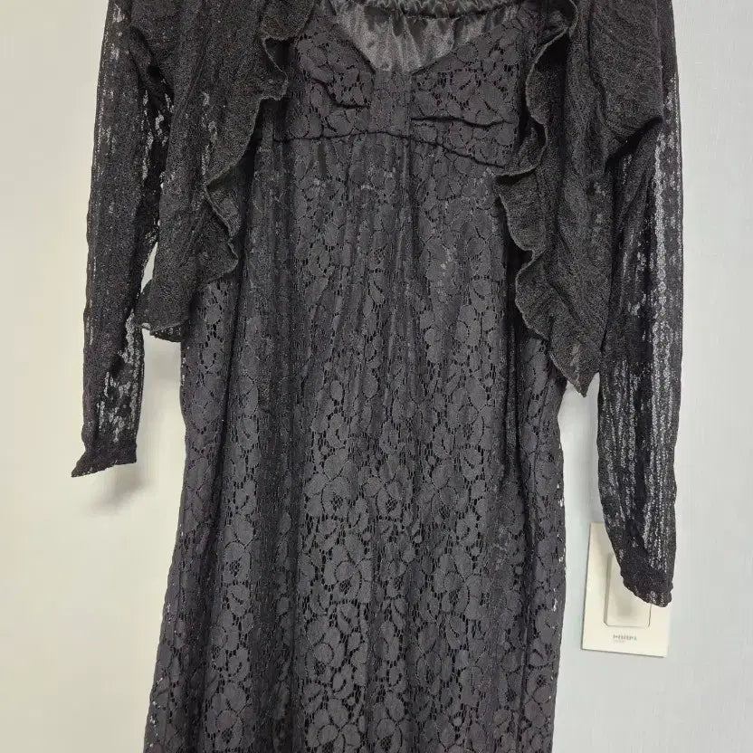 [SOLD OUT] 고딕 러블리 블랙 레이스 원피스 세트