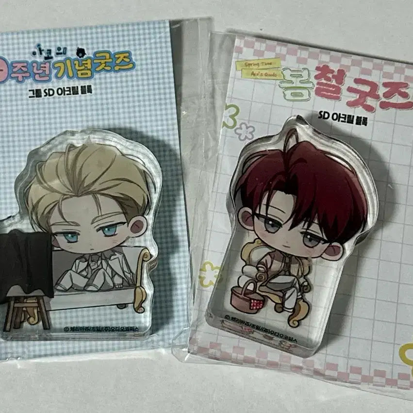 [BUNJANG] Akoshop Audio Comics Pearl Acrylic Block (Sealed) / 아코샵 아코 오디오 코믹스 펄 아크릴 블록 미개봉