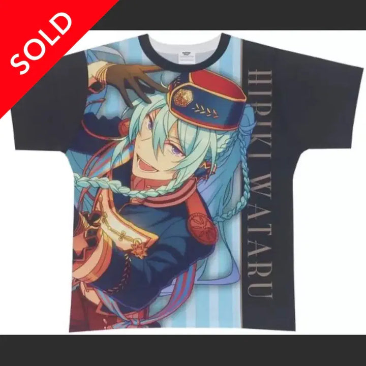 [BUNJANG] Ensemble Stars Hibiki Wataru Ogiin T-Shirt / 앙스타 히비키 와타루 오기인 티셔츠