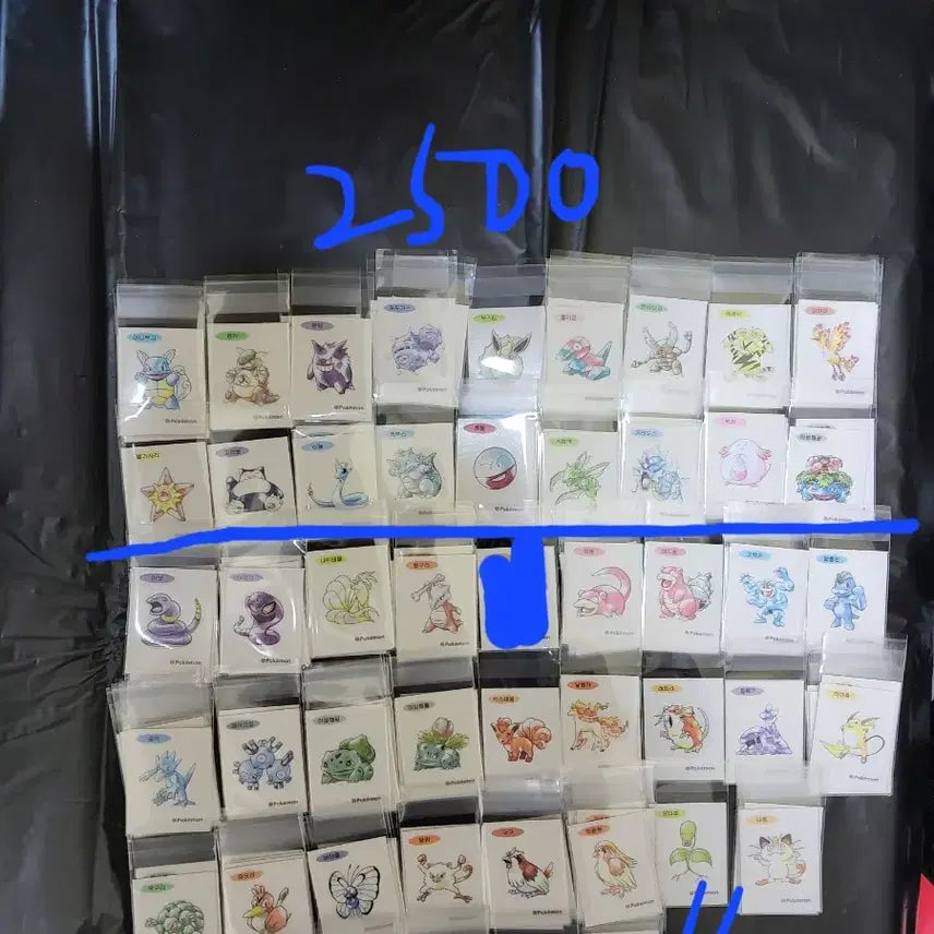 [BUNJANG] Pokemon 30th Anniversary Stickers / 포켓몬 띠부씰 30주년 신상  판매