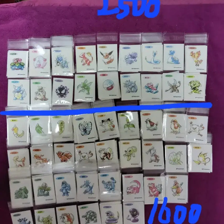 [BUNJANG] Pokemon 30th Anniversary Stickers / 포켓몬 띠부씰 30주년 신상  판매