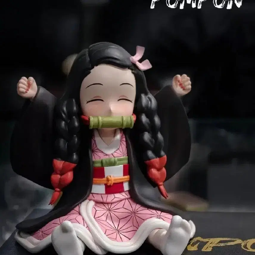 [BUNJANG] Demon Slayer Nezuko Pompon Studio Limited Edition Resin Figure / 귀멸의 칼날 pompon studio 한정 네즈코 레진 피규어