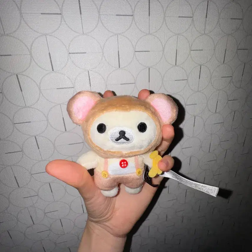 [BUNJANG] Rilakkuma Monkey Keychain (Korilakkuma) / 리락쿠마 원숭이 키링 (코리락쿠마)