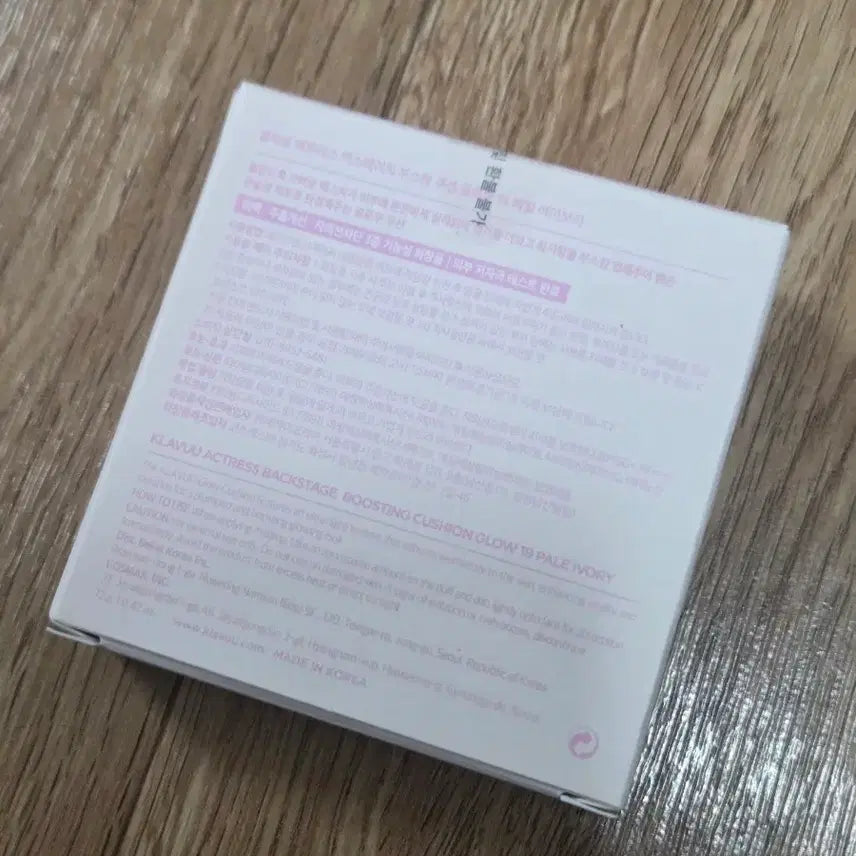 [BUNJANG] KLAVU Empress Backstage Boosting Cushion Glow (No. 19 Pale Ivory) / [새상품] 클라뷰 엑트리스 백스테이지 부스팅 쿠션 글로우 19