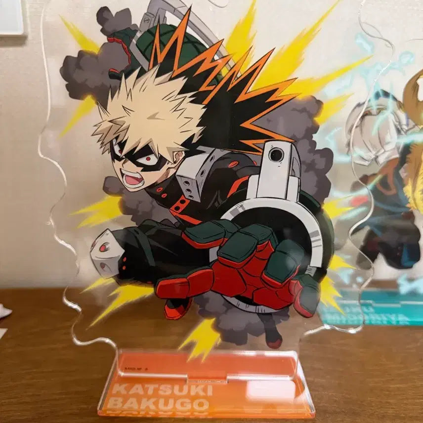 [BUNJANG] My Hero Academia Katsuki Bakugo Bandai New Illustration Big Acrylic Stand / 나의 히어로 아카데미아 바쿠고 카츠키반다이 신작 일러스트 빅 아크릴 스탠