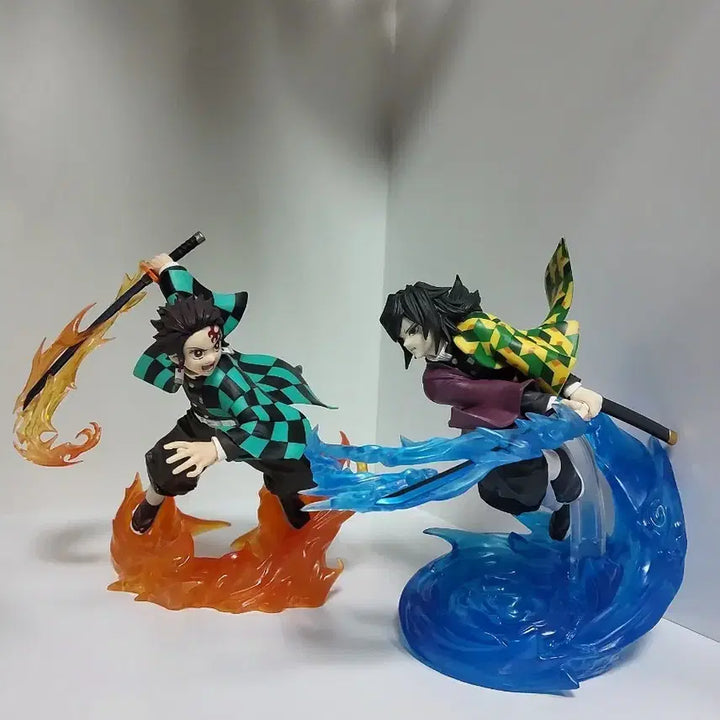 [BUNJANG] Mugen Sei Demon Slayer: Kimetsu no Yaiba Tanjiro &amp; Giyu 2-Figure Set / 무한성 세가 귀멸의 칼날 피규어 탄지로 기유 2종 세트