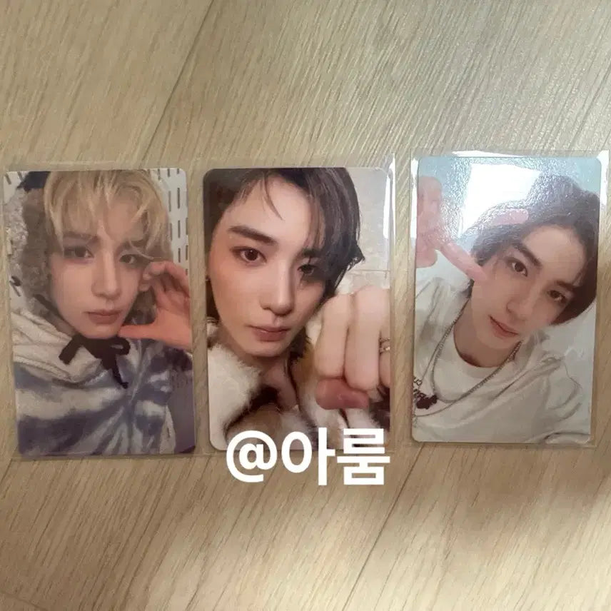 [BUNJANG] BOYNEXTDOOR Leehan Photocard Bundle Set / 보이넥스트도어 보넥도 이한 포카 3종 일괄 팔아요